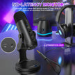 ZealSound Podcast Microphone for PC, Noise Cancellation USB Mic with Gain, Volume Adjustment & Mute Button, Monitoring & Echo, for YouTube, TikTok, Podcasting, Streaming, iPhone, iPad, Android, Mac 🍁 All In One Marketplace Canada