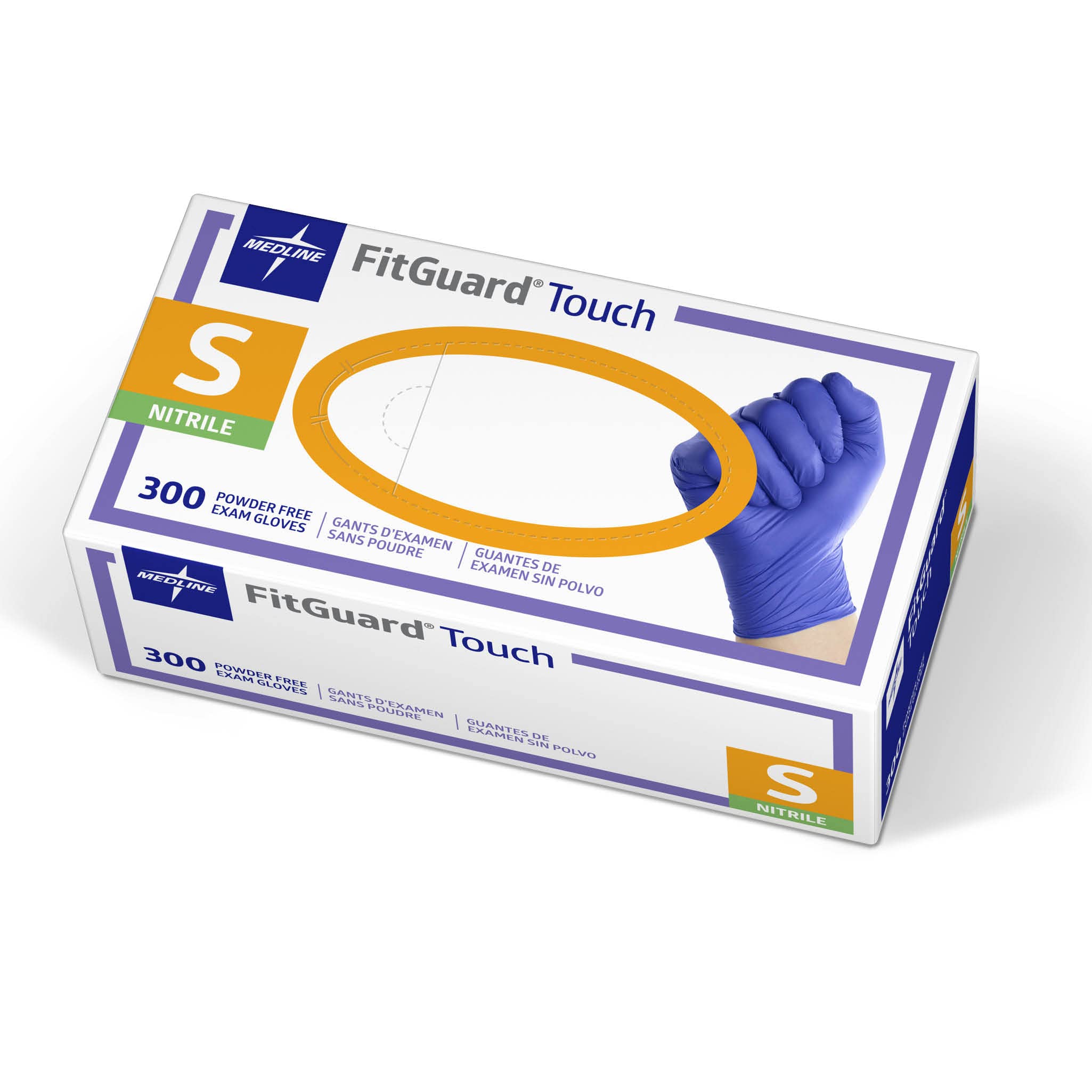 Medline FitGuard Touch Nitrile Exam Gloves, Small, Powder Free, 300 🍁 All In One Marketplace Canada