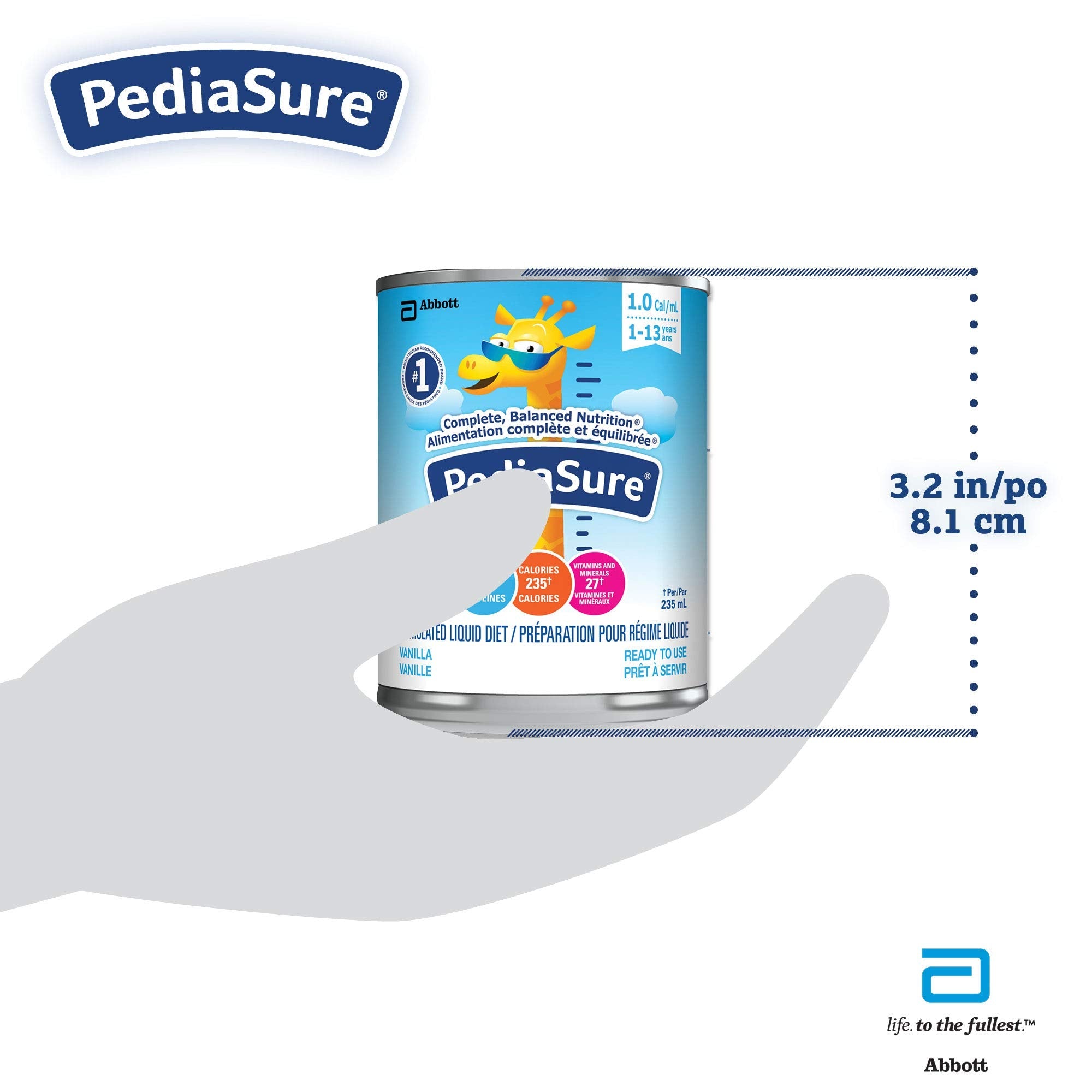 PediaSure, Formulated Liquid Diet, Vanilla, 12 count, 2820 mL 🍁 All In One Marketplace Canada
