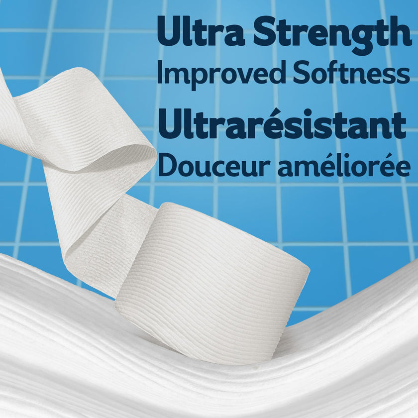 Cottonelle Toilet Paper, 24 Family Mega Rolls = 132 Regular Rolls (4 Packs of 6), Ultra Clean, Strong Bathroom Tissue, 353 Sheets per Roll, Packaging May Vary 🍁 All In One Marketplace Canada