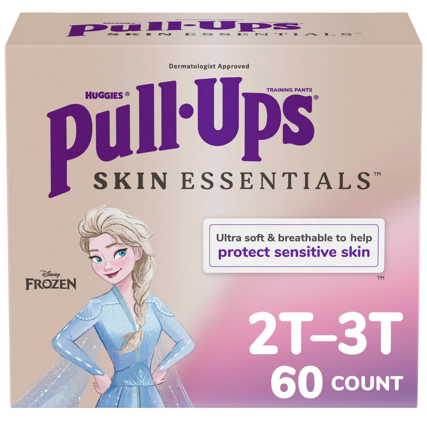 Pull-Ups Girls' Skin Essentials Training Pants, 2T-3T (16-34 lbs), 60 Ct 🍁 All In One Marketplace Canada