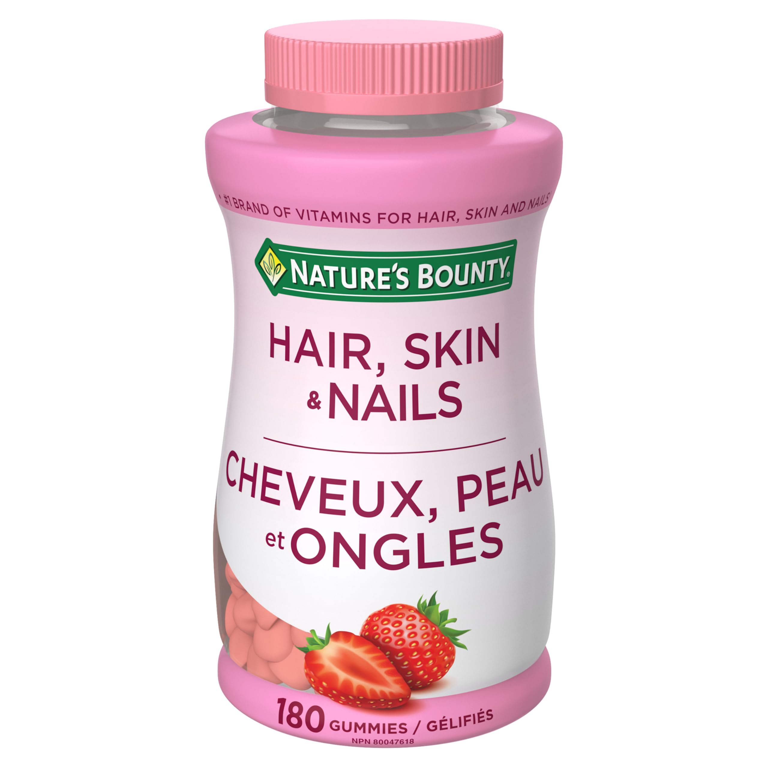 NATURE'S BOUNTY Hair, Skin & Nails, Helps Maintain Health of Hair, Skin & Nails, 450 g 🍁 All In One Marketplace Canada