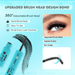 GEMERRY 3-IN-1 Lash Glue Lash Bond and Seal and Remover Clusters Lashes Glue Black Cluster Eyelash Glue Waterproof Long Lasting DIY Eyelash Extension at Home Latex-Free 9ML 🍁 All In One Marketplace Canada