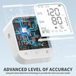 Blood Pressure Monitor Blood Pressure Machine Automatic Upper Arm Adjustable Cuff with Large Backlit Display, 2 * 99 Memory Blood Pressure Monitors for Home Use with Storage Bag 🍁 All In One Marketplace Canada