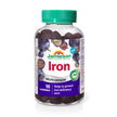 Jamieson Iron Gummies Grape Flavour, 90 Gummies, Supports Overall Health, Helps with Fatigue, Prevents Deficiency and Anemia. Vegetarian, Non-GMO, No Artificial Colours, Flavours or Preservatives 🍁 All In One Marketplace Canada