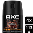 AXE Dark Temptation Deodorant Body Spray for 48-Hour odour protection, Dark Chocolate Aluminum-free Deodorant, 113g (Pack of 4) 🍁 All In One Marketplace Canada