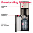 Frigidaire, 5 Gallon Bottom Loading Hot and Cold Water Dispenser, Stainless Steel 🍁 All In One Marketplace Canada