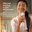 Philips Sonicare Compact Flosser 1000, Portable Water Flosser with 3 Flossing Modes, IPX7 Waterproof Oral Irrigator, Travel Friendly, Purple, Model HX3333/23 🍁 All In One Marketplace Canada