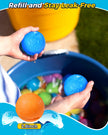 Reusable Water Bomb Balloons, Silicone Water Splash Ball with Mesh Bag, Quick Self-Sealing Water Bomb for Kids Adults Outdoor Activities Water Games Toy Outside Summer Fun Party Supplies (12Pack) 🍁 All In One Marketplace Canada