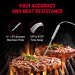 TempPro TP20 500FT Wireless Digital Thermometer with Dual Temperature Probe, Digital Cooking Food Thermometer Wireless for Smoker BBQ Grill Thermometer Beef Steak Turkey Thermometer 🍁 All In One Marketplace Canada