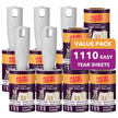 Lint Rollers for Pet Hair Extra Sticky, 1110 Sheets Mega Value Set Lint Roller with 5 Upgraded Handles, 10 Rollers Portable Pet Lint Remover for Clothes, Furniture, Carpet, Dog & Cat Hair Removal 🍁 All In One Marketplace Canada