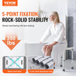 VEVOR Shower Chair, Adjustable Height Shower Stool with Built-in Handles, Shower Seat for Inside Shower or Tub, Non-Slip Bench Bathtub Stool Seat for Elderly Disabled Handicap, 158.8 kg Capacity 🍁 All In One Marketplace Canada