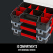 CRAFTSMAN Storage Organizer, Small Parts Organizer, 3-Packs with 10-Compartments, Lid Includes Secure Latch (CMST60964M) 🍁 All In One Marketplace Canada