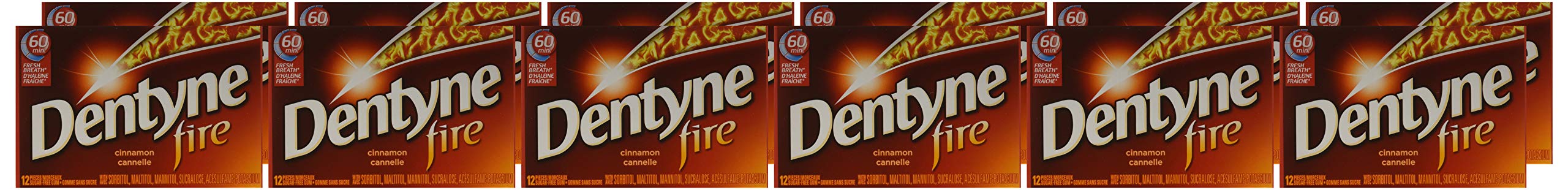 Dentyne Fire Sugar-Free Gum Bubble Gum, Cinnamon, 12 Pack (12 Pieces Each) 🍁 All In One Marketplace Canada