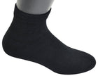 Yomandamor 5 Pairs Mens Bamboo Blend Cotton Ankle Extra-Wide Diabetic Socks with Seamless Toe(Size:10-13)(black) 🍁 All In One Marketplace Canada