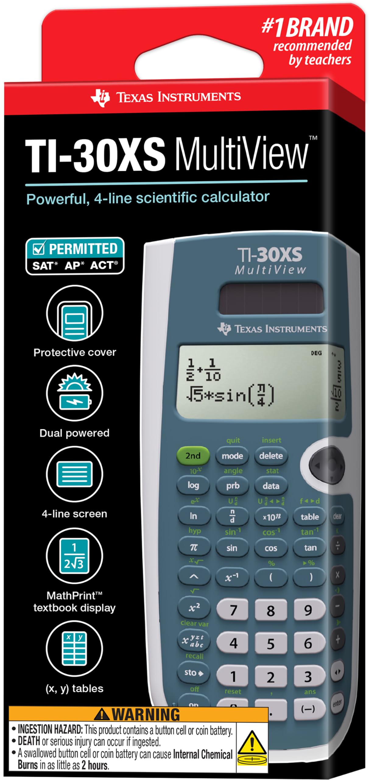 TI-30XS MultiView Scientific Calculator 🍁 All In One Marketplace Canada
