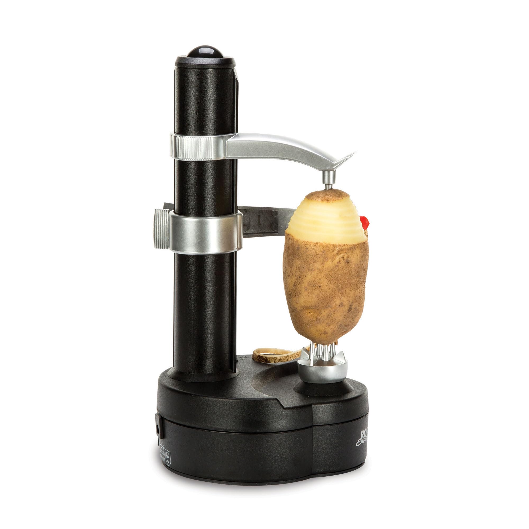 Starfrit Rotato Express Automatic Electric Potato & Vegetable Peeler, Black 🍁 All In One Marketplace Canada