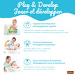 Yookidoo - Elephant Baby Bath Shower Head - Compact & Portable Baby Shower and Toy - Suitable for Newborns, Infants, and Toddlers - from Birth - Teal - 40212 🍁 All In One Marketplace Canada