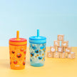 Zak Designs Sesame Street Kelso 15oz Leak-Proof Toddler Straw Cups, 2-Pack 🍁 All In One Marketplace Canada