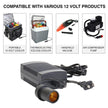 Koolatron Power Adapter - 12V 5A Converter for Car Fridge, Portable Devices, Vehicle Supplies, Replacement Cable, Extender Charger, Wall Outlet, Transformer for Cooler, 110V AC to 12V DC 🍁 All In One Marketplace Canada