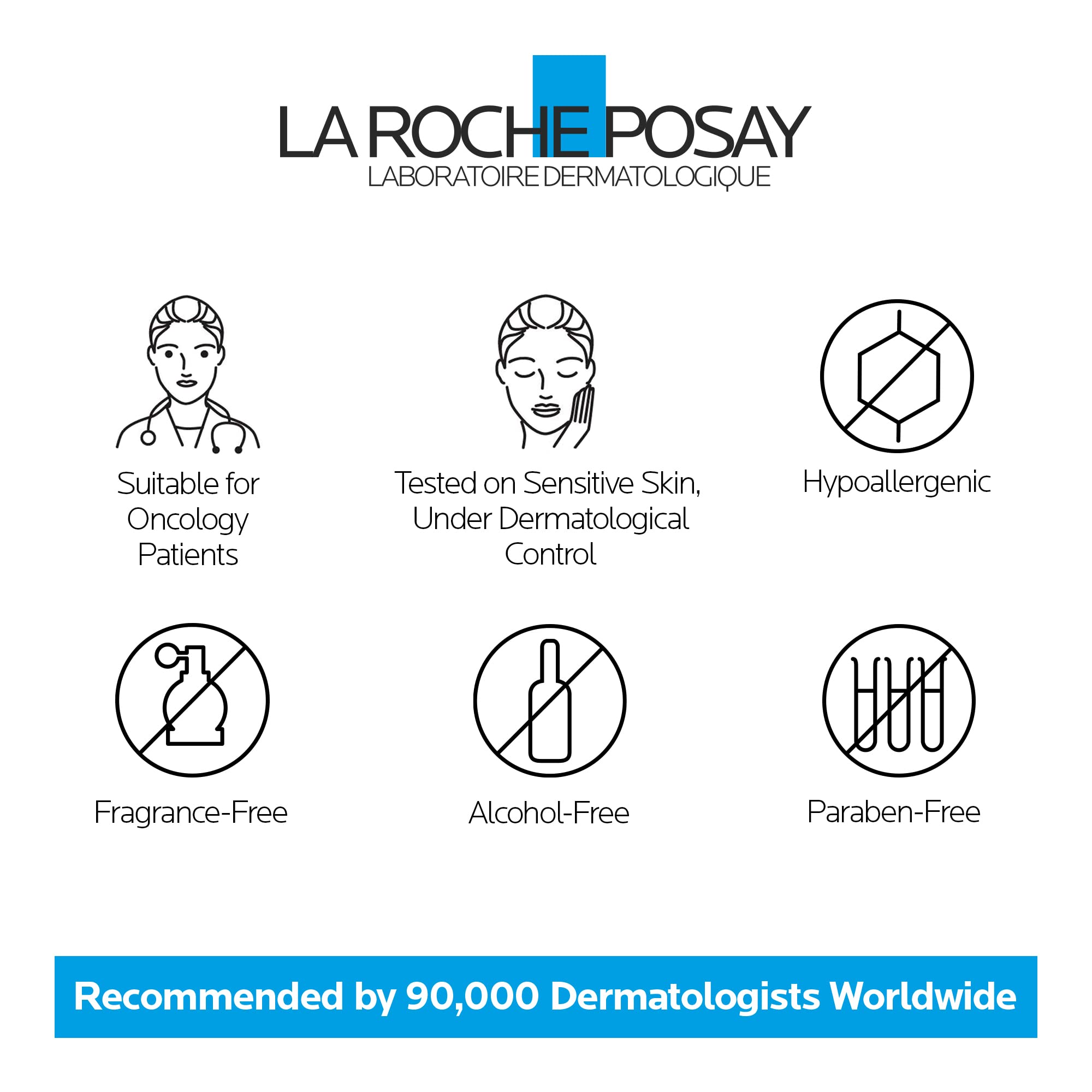 La Roche-Posay Face Moisturizer for Very Sensitive Skin, Toleriane Dermallergo Daily Face Lotion with Shea Butter & Glycerin, Hydrating & Anti-Redness, Recommended by Dermatologists, 40ml 🍁 All In One Marketplace Canada