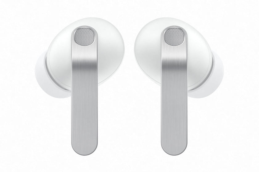 Samsung Galaxy Buds4 Pro, White (CAD Version & Warranty) - New Fit, Two Way Speaker, Adaptive ANC, AI Assistant 🍁 All In One Marketplace Canada
