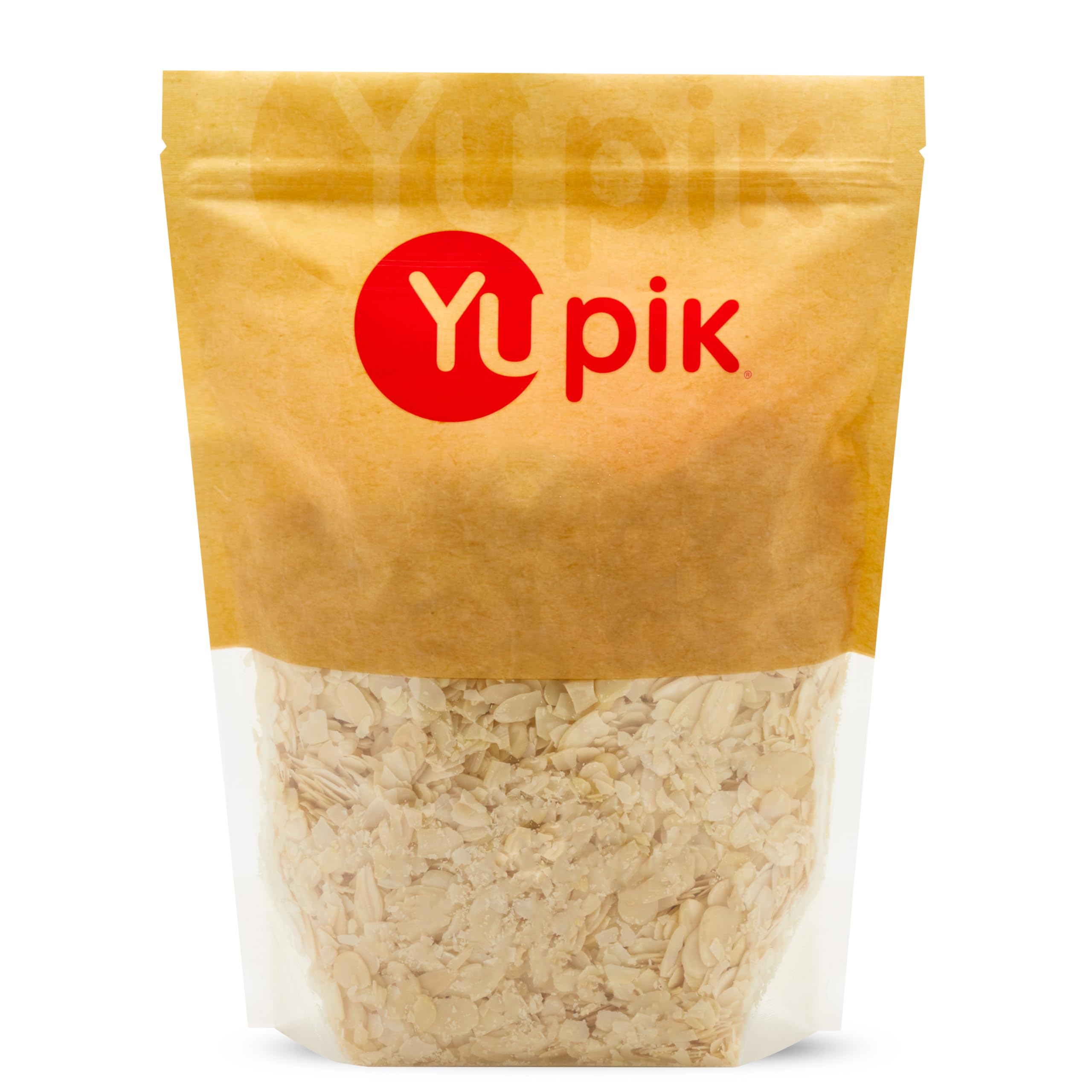 Yupik Blanched Sliced Almonds, Extra Thin, 1Kg, California Almonds, Gluten-Free, Kosher, Raw, Good Source Of Protein, Fiber, Iron & Calcium, Low In Carb 🍁 All In One Marketplace Canada