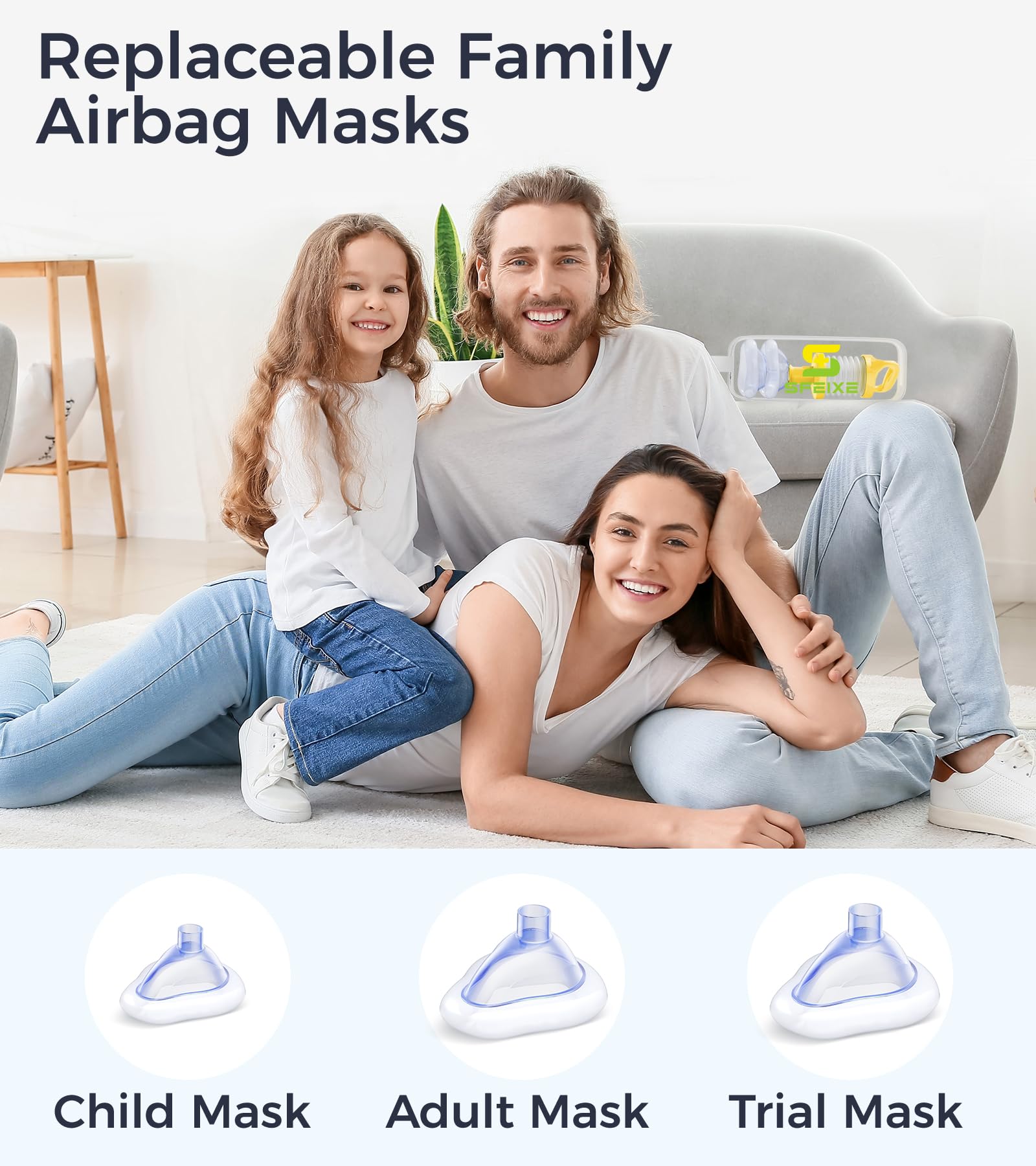 SFEIXE Choking Rescue Device, Portable Suction Rescue Device First Aid Kit for Kids and Adults, Portable Airway Suction Device | Anti Choking Device for Children and Adults Home Kit 🍁 All In One Marketplace Canada