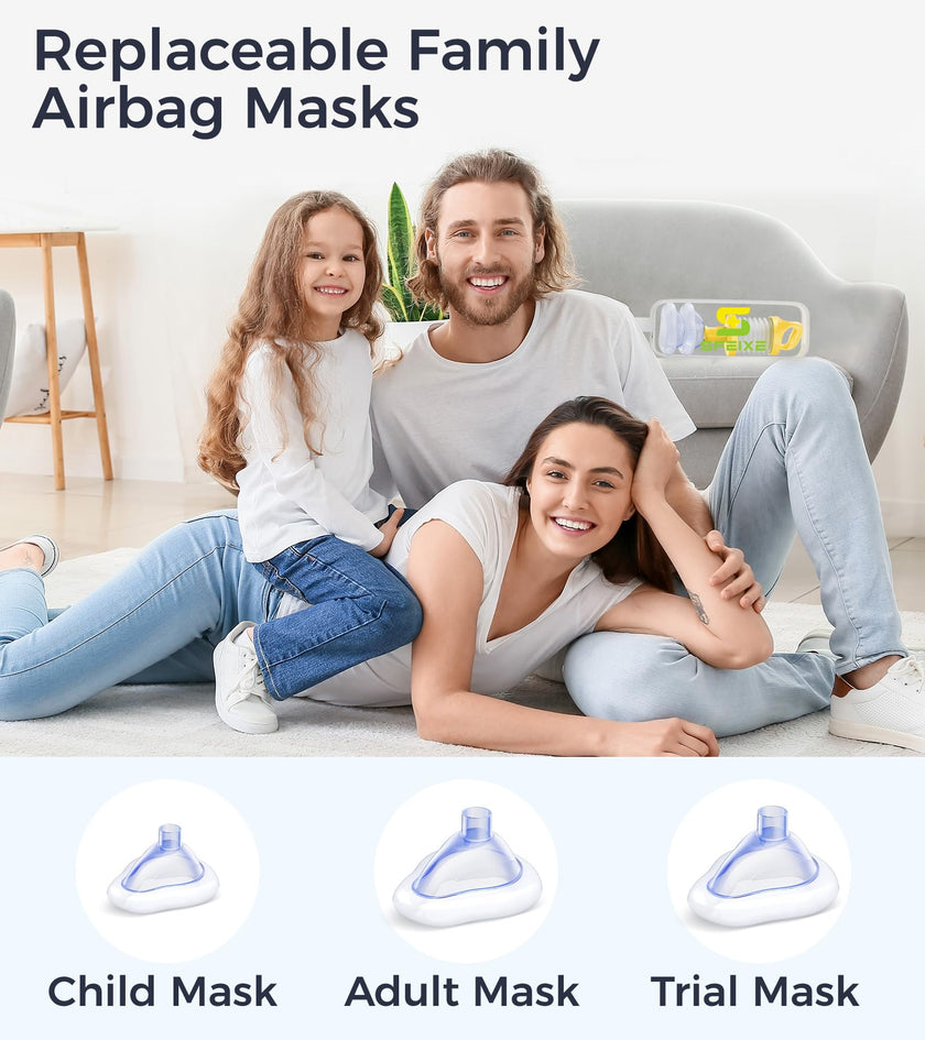 SFEIXE Choking Rescue Device, Portable Suction Rescue Device First Aid Kit for Kids and Adults, Portable Airway Suction Device | Anti Choking Device for Children and Adults Home Kit 🍁 All In One Marketplace Canada