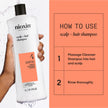 Nioxin System 4 Scalp + Hair Shampoo - Hair Thickening Shampoo For Damaged Hair with Progressed Thinning, 33.8 fl oz (Packaging May Vary) 🍁 All In One Marketplace Canada