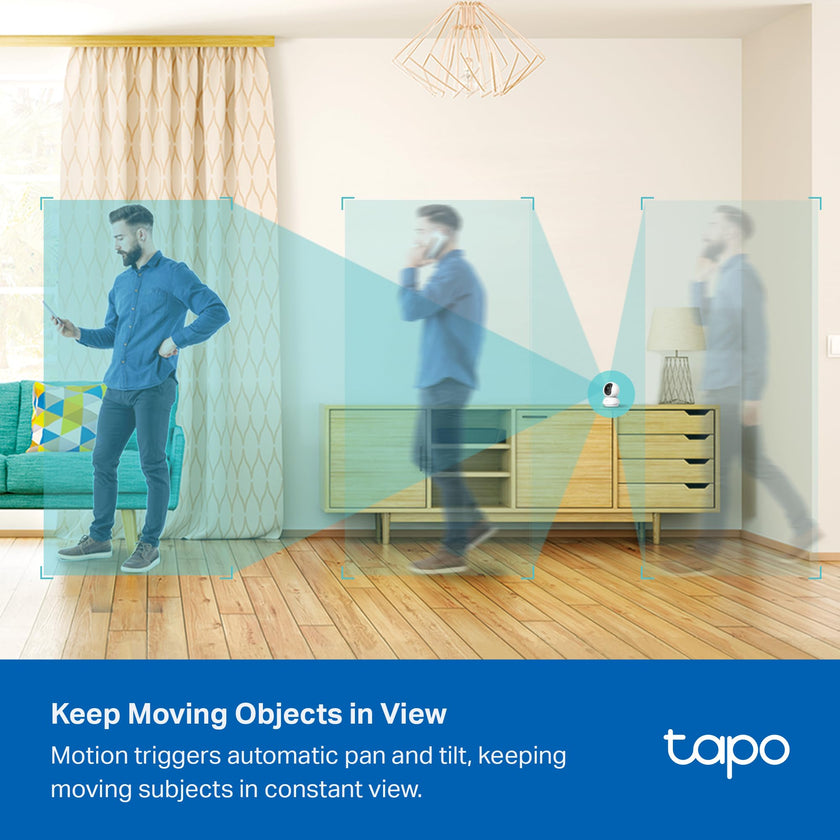 Tapo 3K 5MP Pan/Tilt Security WiFi Camera, Baby & Pet Camera, 360° Motion Tracking, 2-Way Audio, 40Ft. Night Vision, Cloud & Local Storage (Up to 512 GB), Works w/Alexa & Google (Tapo C230) 🍁 All In One Marketplace Canada
