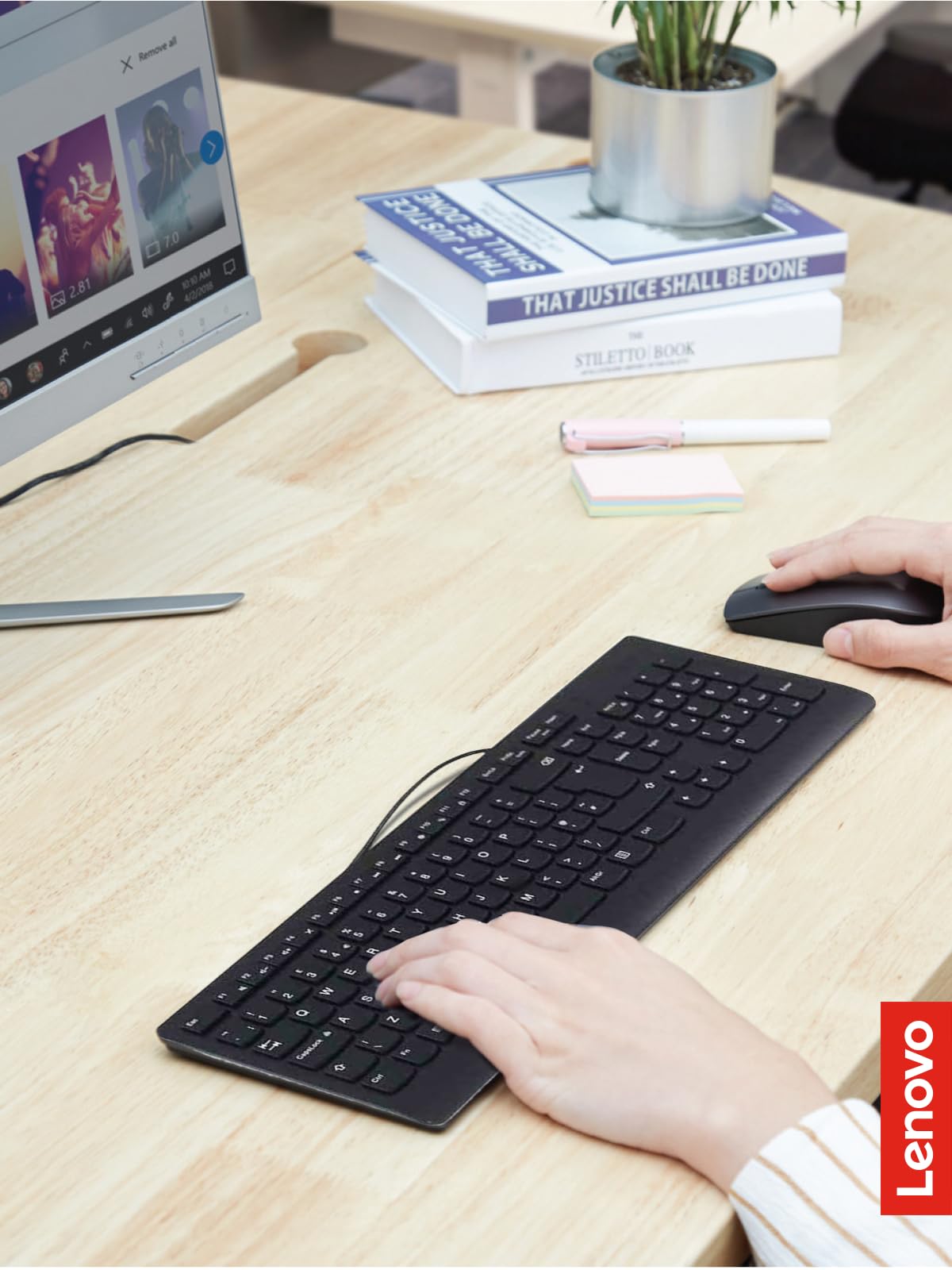 Lenovo 300 USB Wired Keyboard, Black 🍁 All In One Marketplace Canada