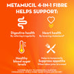 Metamucil, Daily Psyllium Husk Powder Supplement Packets, Sugar-Free, 4-in-1 Fibre for Digestive Health, Orange Smooth Flavored Drink, 44 Servings 🍁 All In One Marketplace Canada