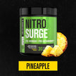 NITROSURGE Pre Workout Supplement - Endless Energy, Instant Strength Gains, Clear Focus, Intense Pumps - Nitric Oxide Booster & Preworkout Powder with Beta Alanine - 30 Servings, Pineapple 🍁 All In One Marketplace Canada