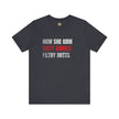 How She Goin Dirty Dangle Filthy Mitts T-Shirt - Skilled Player - Maple Stick Hockey Co. - True Fan