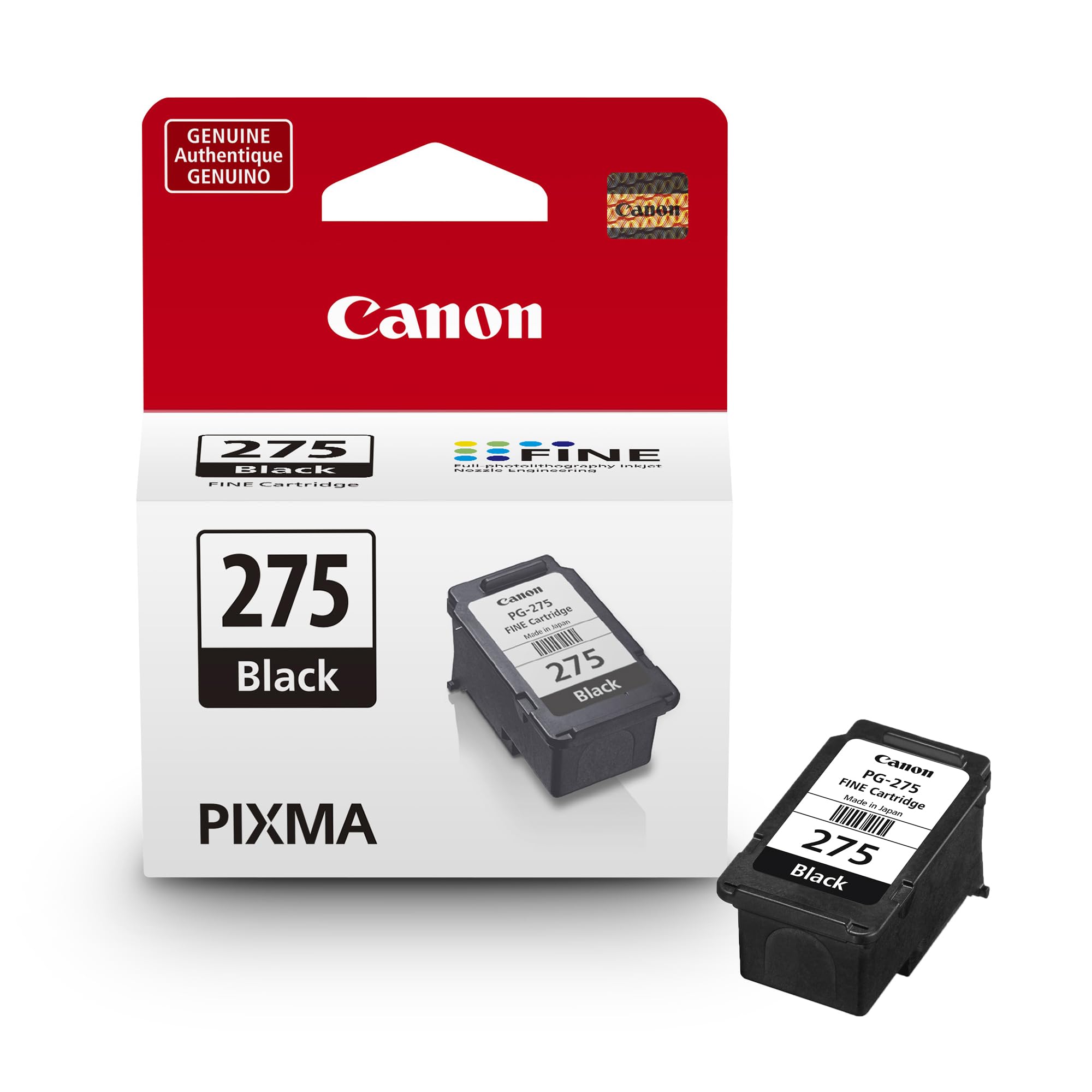 Canon Genuine Ink Cartridges PG-275 Black (1 Count), Original Canon Printer Ink for PIXMA TR4720 / TS3720 / TS3520 Series Printers 🍁 All In One Marketplace Canada