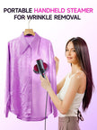 DRFLASH 2-in-1 Steamer & Iron for Clothes,15s Fast Heat-up 1200W Portable Handheld Garment Steamer,Travel Size with Large Ceramic Heat Panel,Quick Wrinkle Removal,110V-120V 🍁 All In One Marketplace Canada