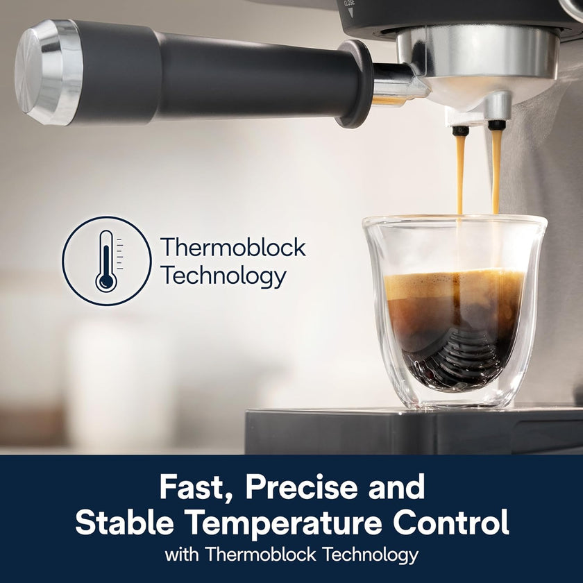 De'Longhi Classic Signature Espresso Machine, Adjustable Milk Frother 🍁 All In One Marketplace Canada