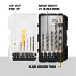 DEWALT 12 Pc Black and Gold Drill Bit Set, Premium Finish Impact Driver Bit Set for Metal, Plastic and Wood (DWAH1182) (DWAH1182) 🍁 All In One Marketplace Canada