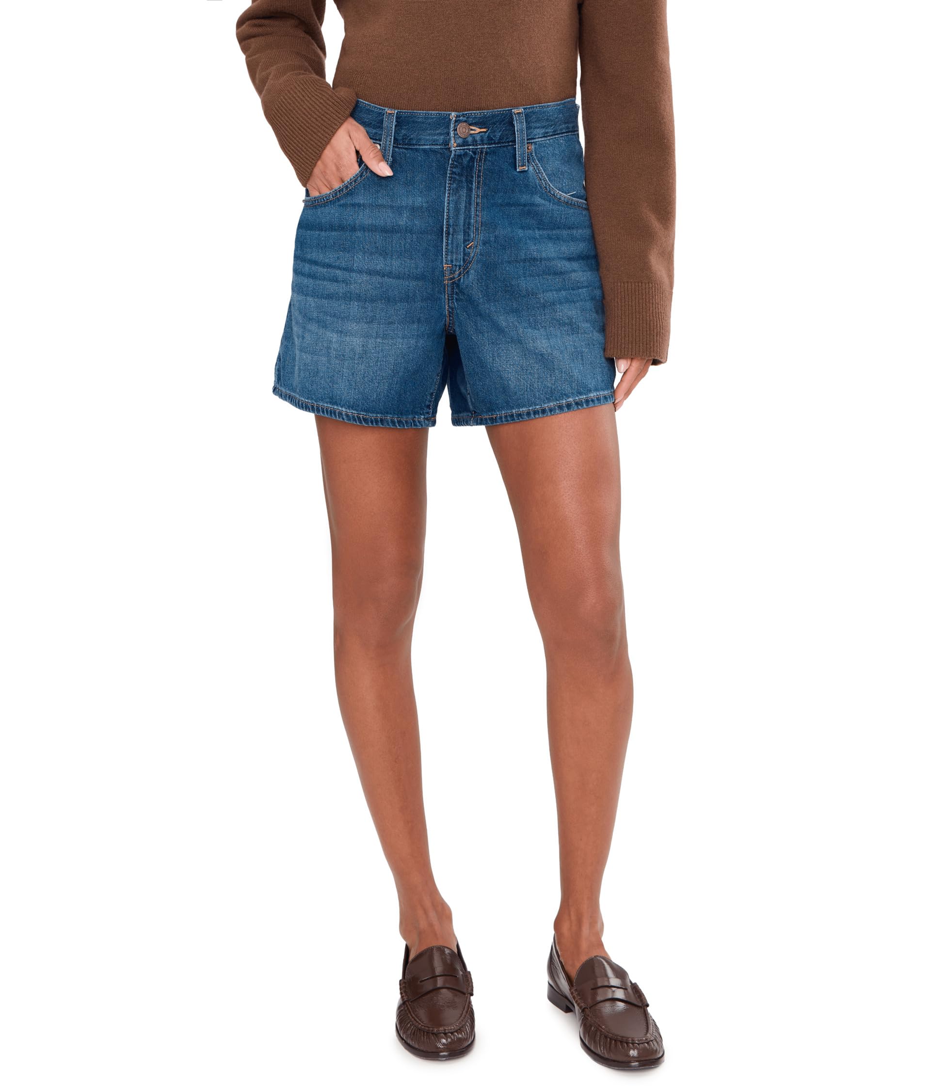 Levi's Womens Cinch Mid-Thigh Short, (New) Kiss Goodbye (Lightweight) (Non-Stretch), 25 🍁 All In One Marketplace Canada