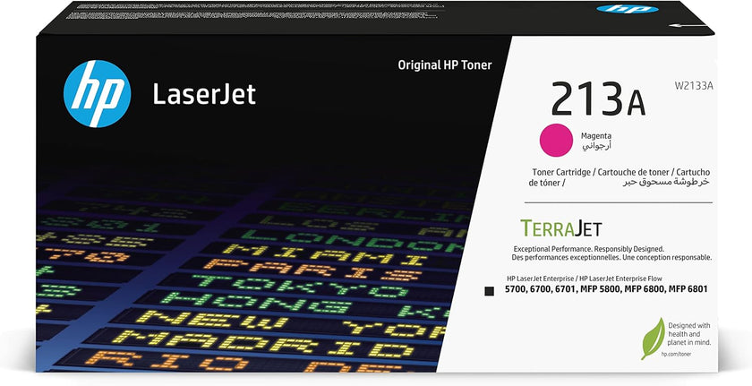 HP 213A Magenta Original LaserJet Toner Cartridge (W2133A)
