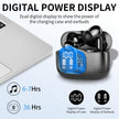 Wireless Earbuds, Bluetooth Headphones 5.4 HiFi Stereo, Wireless Earphones with ENC Noise Cancelling Mic, IP7 Waterproof in Ear Headphones, LED Digital Display Ear Buds, Touch Control, Black 🍁 All In One Marketplace Canada