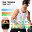 Smart Watch for Women Men - Answer/Make Call, Fitness Tracker Smartwatch for Android iPhone Compatible, Sleep Female Cycle, 120+ Sports Modes Step Counter (Classic, Pink, 1.83) 🍁 All In One Marketplace Canada