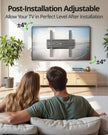 USX MOUNT Full Motion TV Wall Mount for Most 32-70 inch TVs up to 99 Lbs, Wall Mount TV Bracket with Articulating Swivel Tilting, TV Mount Fit 12