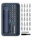 HOTO Electric Screwdriver Set, 3.6V Rechargeable Screwdriver Set with 25 S2-Steel Bits, Cordless Power Screwdriver Set with LED Light, All-in-One Design, 1500mAh 800 Times, USB-C Charging 🍁 All In One Marketplace Canada