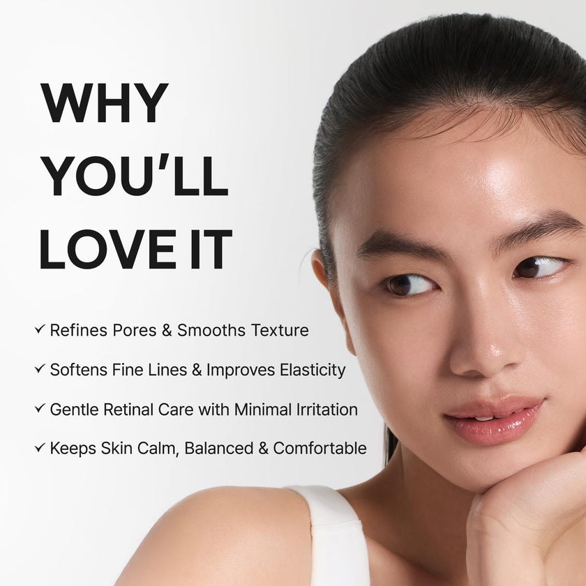 Arencia Retinal Booster Shot Serum, Firming Advanced Night Serum with Caffeine and Ectoin for Mature Skin, Pore Minimizing, WFine Lines & Wrinkles, Korean Skincare 30ml 🍁 All In One Marketplace Canada