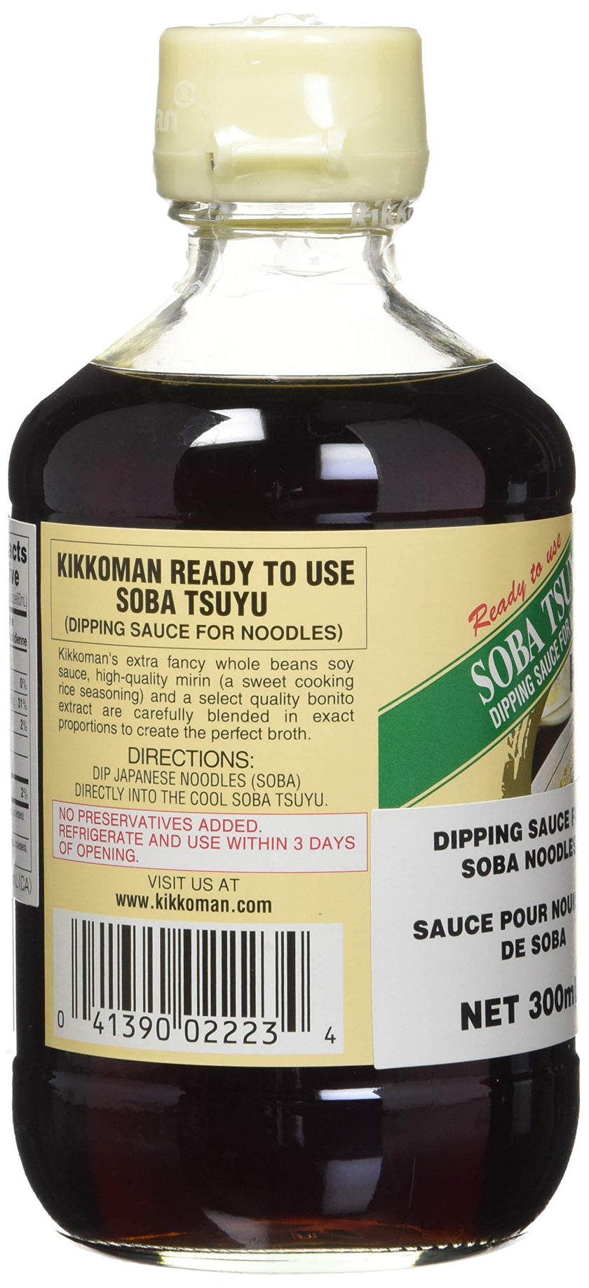 Kikkoman Soba Tsuyu Soy Sauce (300ML)