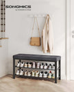 SONGMICS Shoe Storage Bench, Entryway Bench with Cushion 🍁 All In One Marketplace Canada