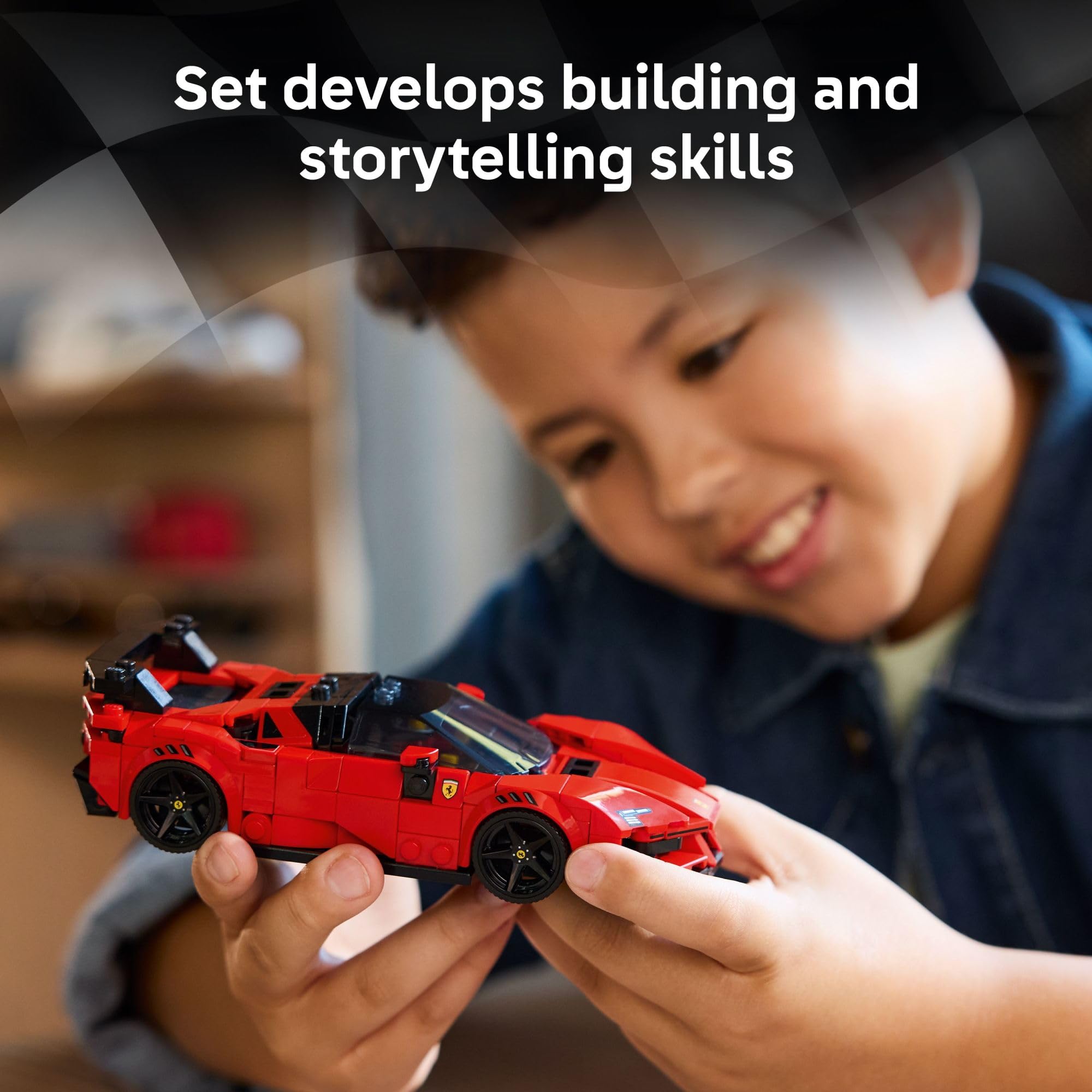 LEGO Speed Champions Ferrari SF90 XX Stradale Sports Car Building Toy for Kids - Building Set W/Ferarri Driver Minifigure for Boys & Girls, Ages 9+ - Gift Idea for Birthdays - 77254 🍁 All In One Marketplace Canada