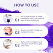 Teeth Whitening Purple Toothpaste- Toothpaste Whitening, Teeth Whitening Toothpaste, Purple Toothpaste Teeth Whitening, Tooth Whitening, Teeth Whitening Gel 30ml 🍁 All In One Marketplace Canada